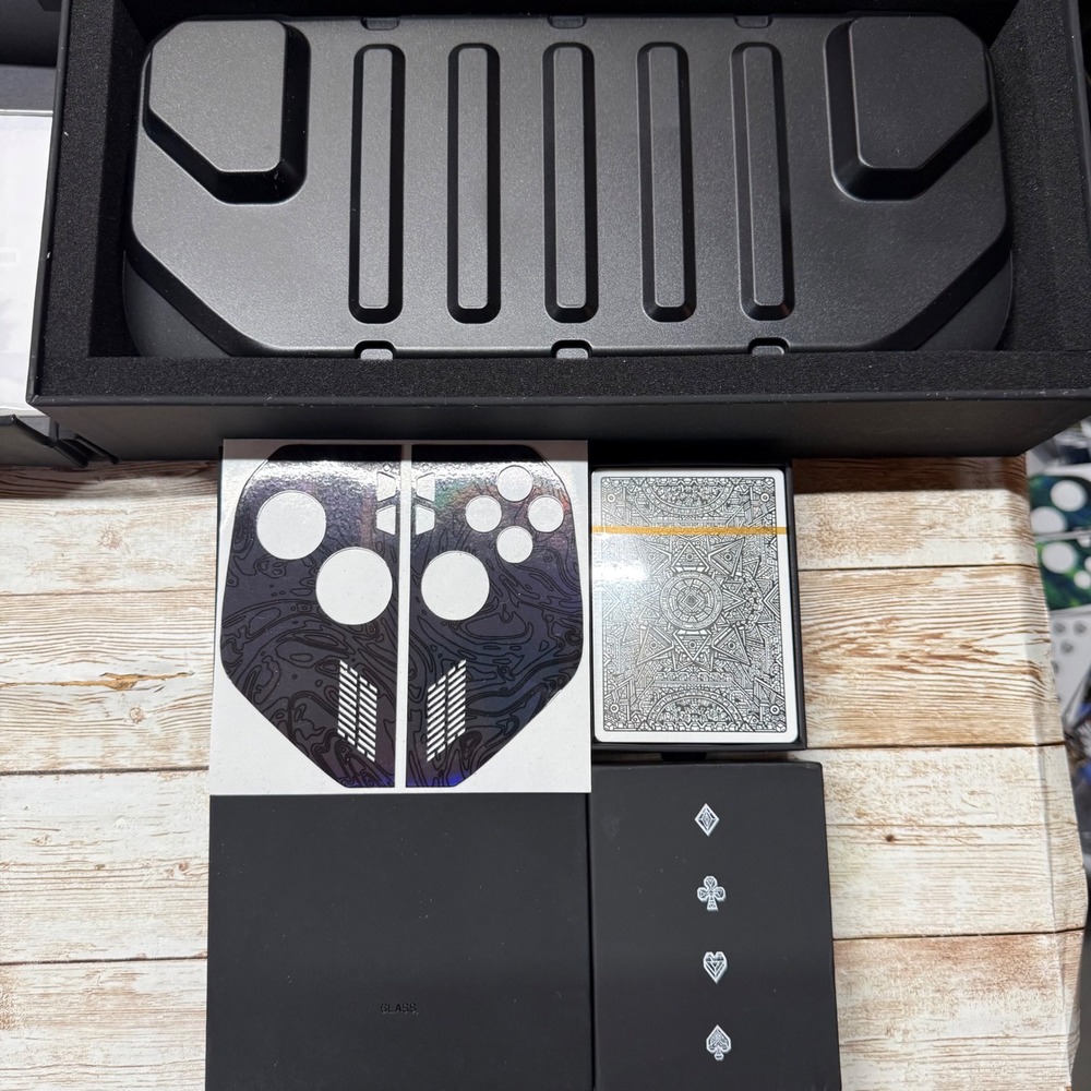 dbrand Killswitch Travel Kit ROG Ally X New Open Box 1 Skin Tempered Glass Cards